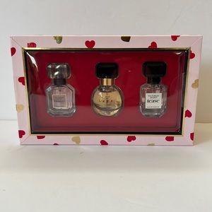 Victoria’s Secret Deluxe Mini Fragrance Trio Bombshell, Bare & Tease